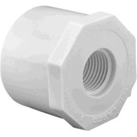 Powerplay PVC Reducer 2 x 0.5 in. Spigot Female Pipe Thread PO3327247